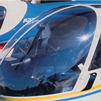 Light aircraft aircraft window acrylicpolycarbonate