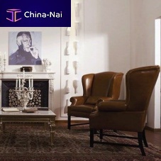 Classical armchair leatherwingbrown