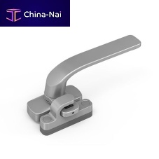 Aluminum barrel bolt SIRIUSstainless steelfor windowswhite