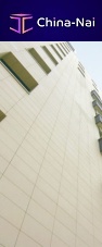 Porcelain stoneware ventilated facade