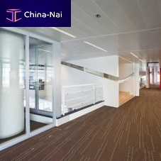 Metal suspended ceiling PERSPEKTA Dtilepanelfor office