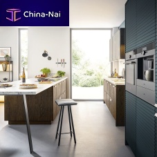 Contemporary kitchen ROCCA F754wood veneeroakbrown