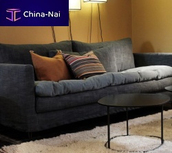 Contemporary sofa ADARfabricbrown3-seater