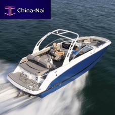 Inboard deck boat HD3hybriddual-consoleopen