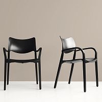 Contemporary chair LACLASICAindoorsolid woodplywood