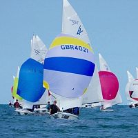 Sport keelboat sailboat F15carbonwith bowspritFlying Fifteen