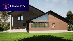 Bungalow type house DIALOGmodularcontemporarysingle-story