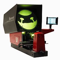 Bench-top optical comparator HE400horizontaldigital