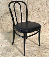 Vintage chair WIEN indoorleatherbeech base