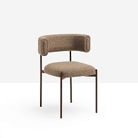 Contemporary dining chair Amelie indoorfabricleather