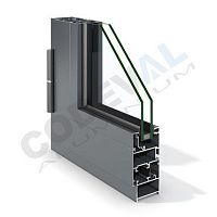 Aluminum window TOP-40casementtilt-and-turnpivoting