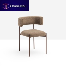 Contemporary dining chair Amelie indoorfabricleather