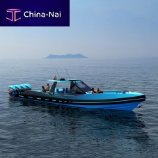 Outboard express cruiser 1500 BLACK FALCON four-enginehard-topopen