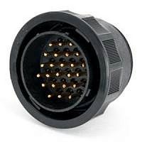 Cylindrical plug TT seriespush-inplastichousing