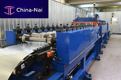 Galvanized profile roll forming line for roller shuttersautomaticPLC-controlled