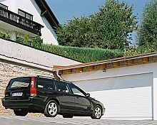 Roll-up garage door RESIDENTaluminumautomatic