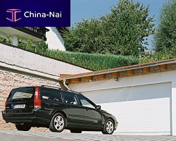 Roll-up garage door RESIDENTaluminumautomatic