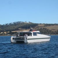 Catamaran motor yacht SIXTY THREEcharterhard-topwheelhouse