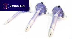 Laparoscopic trocar evoshieldshielded bladewith insufflation tapwith sleeve