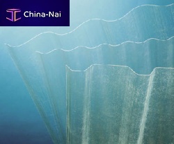 Polyester roofing sheet PLASTOLUXcorrugatedribbed