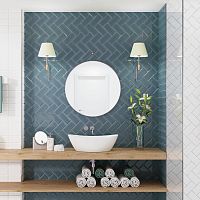 Indoor tile BEVELLED METRO | 7,5x15bathroomliving roomkitchen