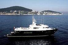 Cruising super-yacht VINIDREA IIwheelhousealuminumcustom