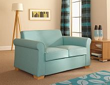 Traditional sofa HARRIERfabricblue2-person