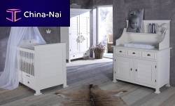 White children's bedroom furniture set BATEAUbaby
