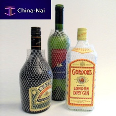Bottle tubular protective netting