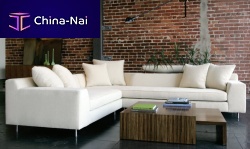 Corner sofa SHEAcontemporaryfabricwhite