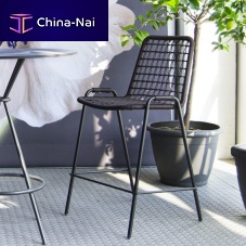 Contemporary bar chair Sailor indooroutdoorrope
