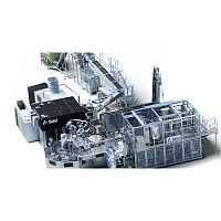 Beverage rinser-filler-capper Combi Predispreformasepticsterile