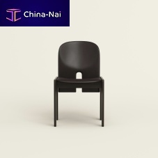 Contemporary dining chair SCARPA 121indoorleatherplywood