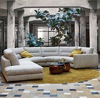 Modular sofa PARK AVENUEcornersemicircularcontemporary