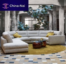 Modular sofa PARK AVENUEcornersemicircularcontemporary
