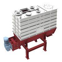 Twin-screw mixer-dispenser