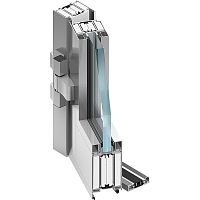 Interior door MB78 EIaluminumswingglazed