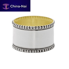 Sterling silver napkin ring CONTINHAS commercialfor domestic use