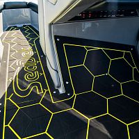 Non-slip boat decking Snap-In