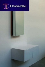 Bathroom base cabinet TWO-QBwall-mounted