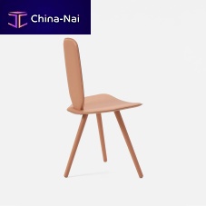 Traditional dining chair BAVARESK HIGHleatherstained woodhome