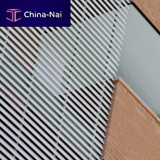 PVC solar shading CIBELESfor facadehorizontalrigid