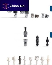 Male connector 500-108for medical devicesautoclavablescrew-in