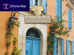 Cladding coating facadelime-based
