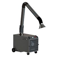 Mobile fume extractor PFC8weldingcartridgewith extraction arm