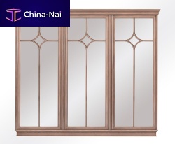 Wall-mounted decorative panel GRAN DUCAwoodtextured
