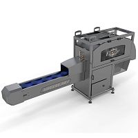 Vegetable slicing machine automaticcontinuouscompact