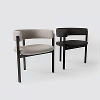 Contemporary chair MONTERREYindoorfabricleather