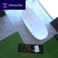 Glass flooring GRAVEL FLOORfor outdoor usefor wet roomstertiary
