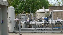 Gas production plant
